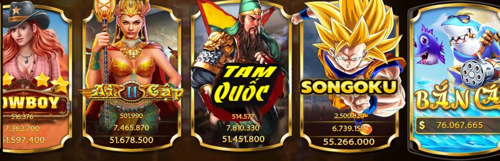 Nổ hũ các game slot