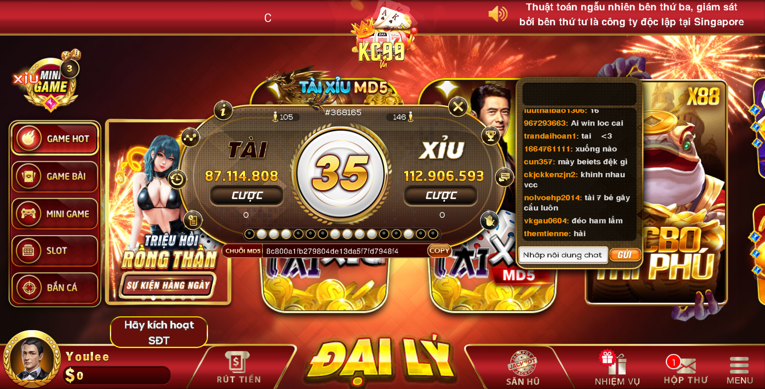 Bán Code Game Tài Xỉu - game tài xỉu