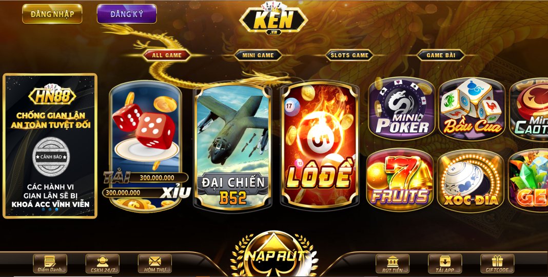 Full SRC + Client Code Java KEN.VIN Bản Đẹp Game Bài Tài Xỉu, Bắn Máy Bay, Lô Đề