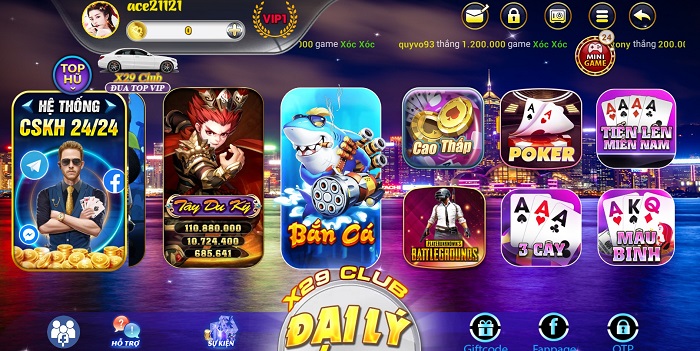 Share Source Code Game Bài Đổi Thưởng X29 Full Đầy Đủ Chức Năng